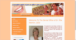 Desktop Screenshot of doctorrita.com